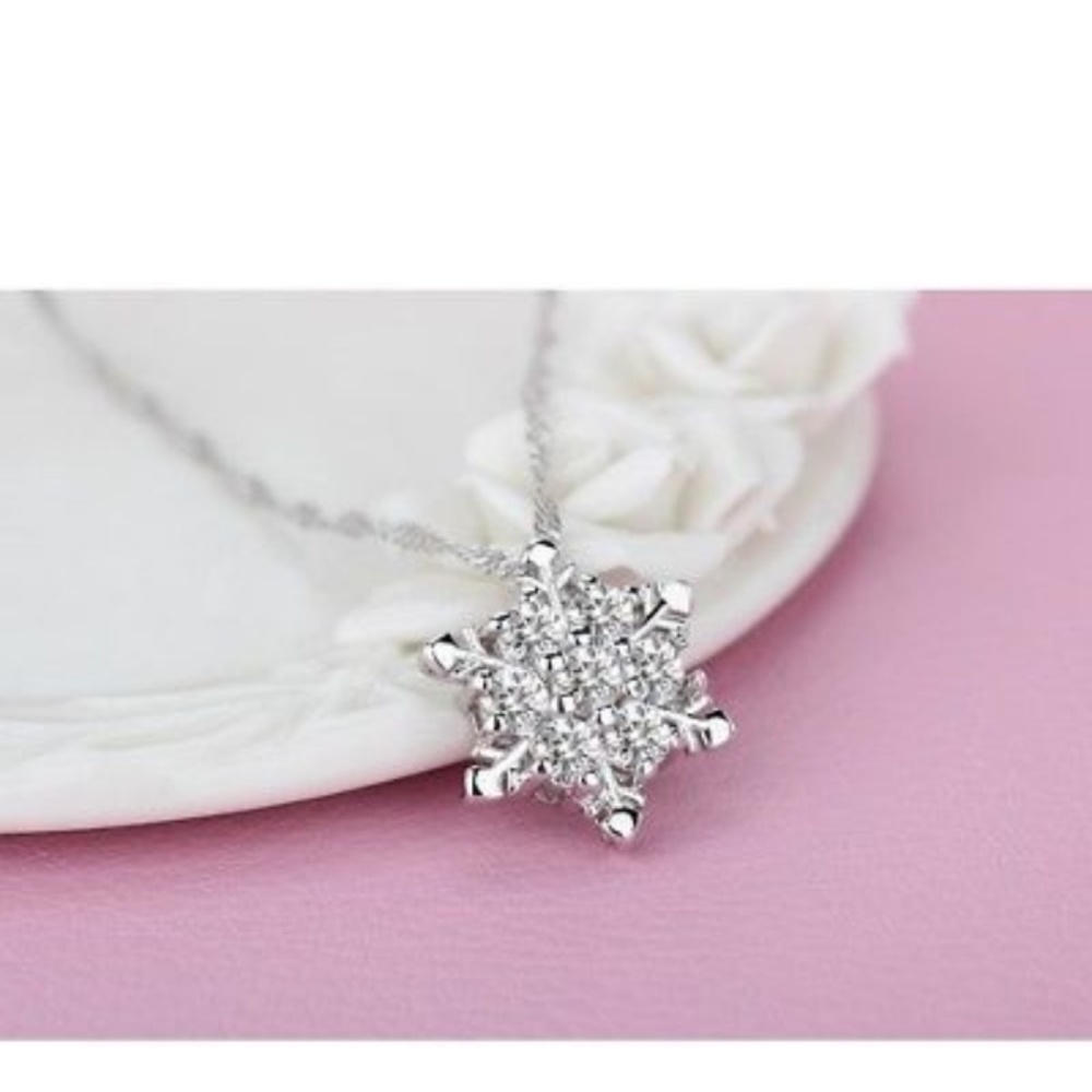 Snowflake Necklace - Picture 2 of 4